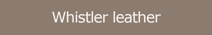 Whistler leather